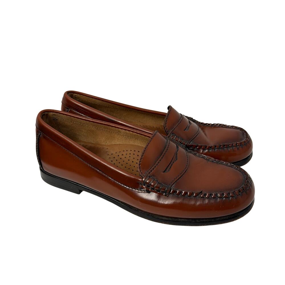 G.H. Bass & Co. Brown Leather Loafers